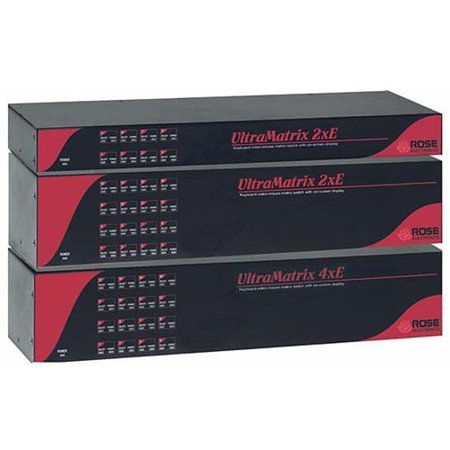 ROSE ELECTRONICS Ultramatrix 2Xe-Series - Multi-User Kvm Switches Pc2 Kvms To 8 Cpus,  EP2-2X8U